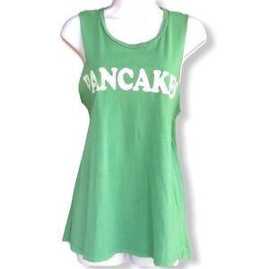 Local‎ Celebrity "Pancakes" Green Tank Top